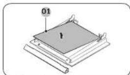 SAMSUNG NV68R2340RM - Door Glass Removal - 2