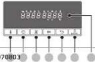 SAMSUNG NV68R2340RM - Kezelőpanel - 2
