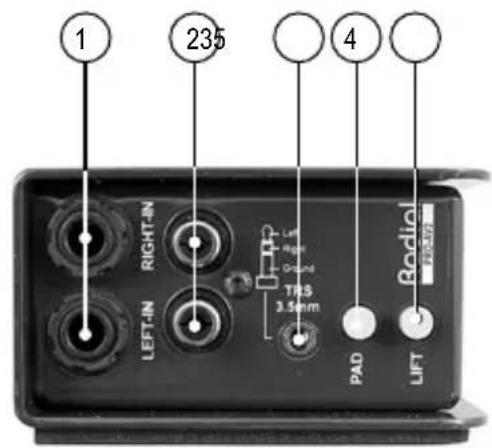 Radial Engineering ProAV2 - CONSTRUCTION - 1