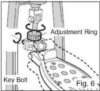 Pearl Sports H-1050 - Footboard Angle Adjustment - 1