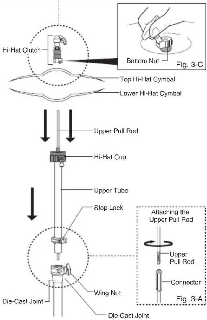 Pearl Sports H-1050 - Upper Section Assembly - 2