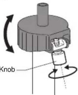 Pearl Sports H-1050 - Hi-Hat Cup Tilt Adjustment - 1
