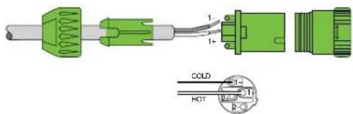 1 + - COLD - - - - HOT - - -