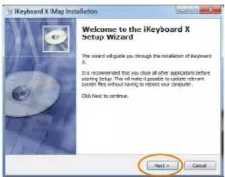icon iKeyboard 5X - iMap™ Software-Installation für Windows - 1