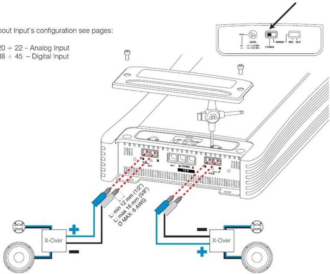 AUDISON Thesis TH due - How to connect the speakers in stereo mode - 1