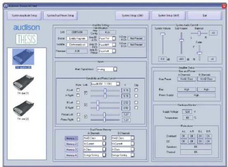 AUDISON Thesis TH due - Software to control Audison amplifier - 1