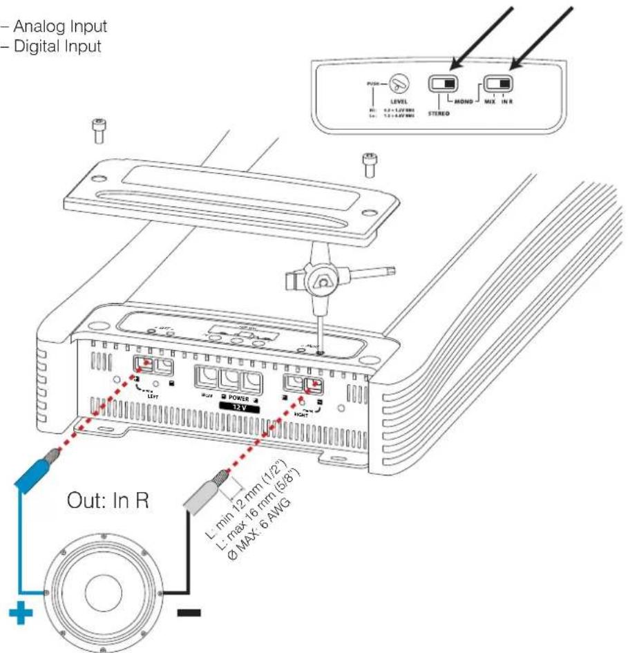 AUDISON Thesis TH due - How to connect the speakers in mono mode IN R - 1