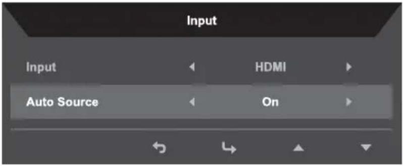 ACER Nitro RG270bmiix - Input Source Selection - 1