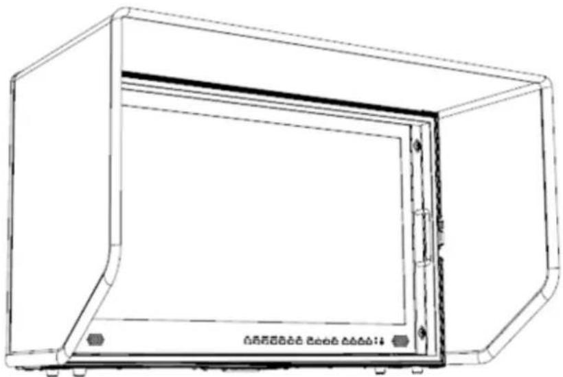 Lilliput BM230-4K - SUN SHADE INSTALLATION - 2