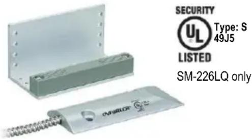 Seco-Larm SM-226LQ - Overhead Door Magnetic Contacts Manual - 1