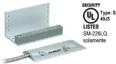 Seco-Larm SM-226LQ - Puerta Sobre-Cabeza Manual - 1