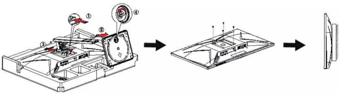 AOC U28P2U - Wall Mounting - 1