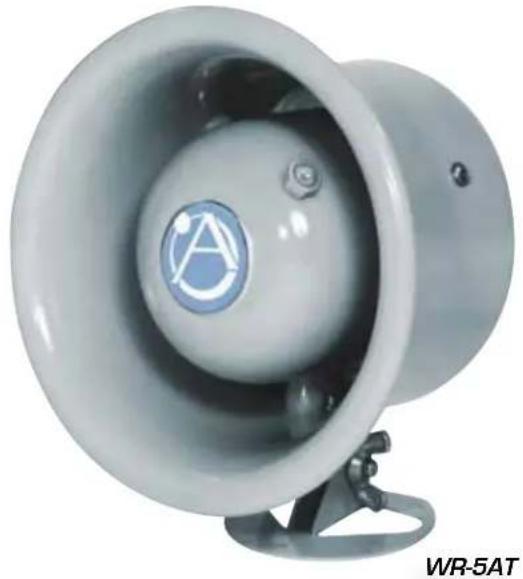 Atlas Sound WR-5AT - Environment Re sis tant 7.5 Watt Music Loudspeakers - 1
