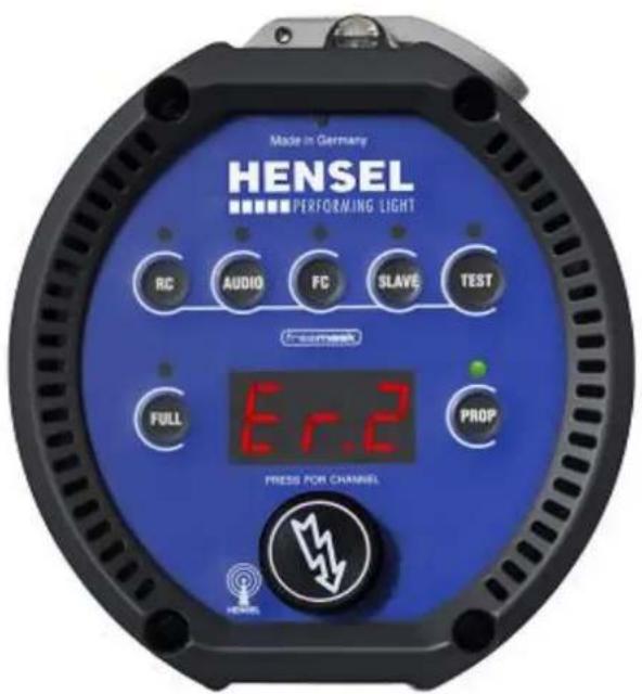 Hensel Expert D 250 Speed - E2 Discharging Error - 1