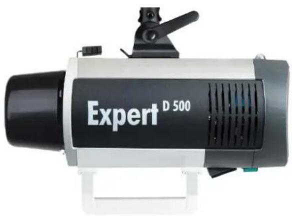 Hensel Expert D 250 Speed - Repositioning Tilting Bracket and Handle - 3