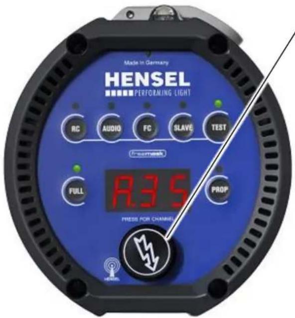 Hensel Expert D 250 Speed - Automatic Modeling Light reduction AUTORED - 3