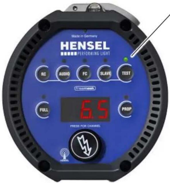 Hensel Expert D 250 Speed - Power switch - 2