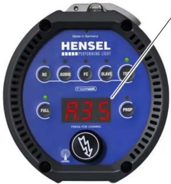 Hensel Expert D 250 Speed - Automatic Modeling Light reduction AUTORED - 2