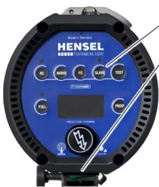 Hensel Expert D 250 Speed - Power switch - 1
