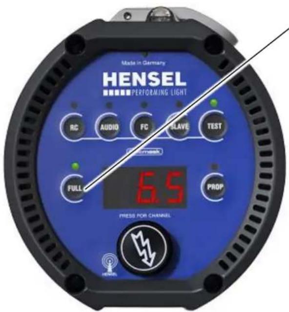 Hensel Expert D 250 Speed - Mode FULL - 1