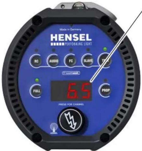 Hensel Expert D 250 Speed - Error Codes - 1