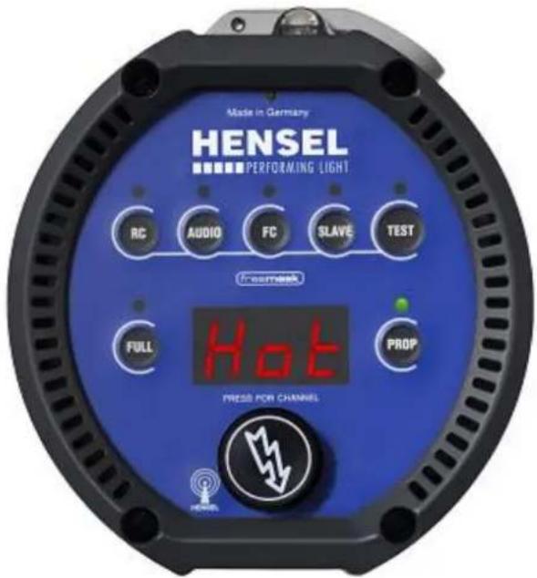 Hensel Expert D 250 Speed - Hot Error – Unit is Overheated - 1