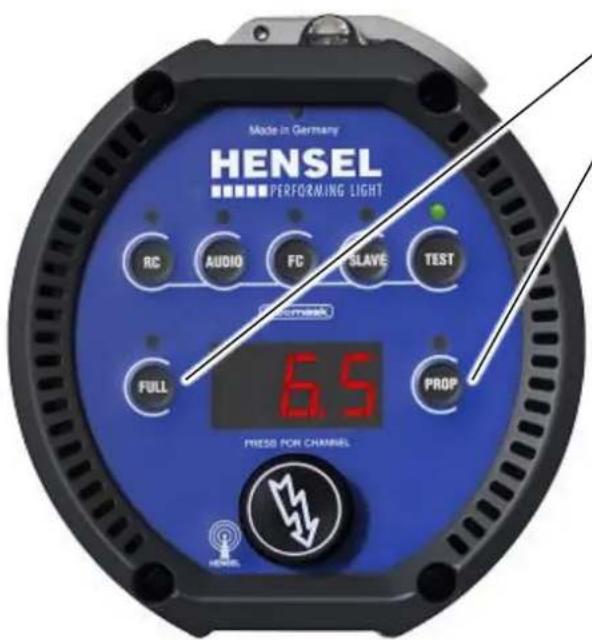 Hensel Expert D 250 Speed - Turn off the Modeling Light - 1
