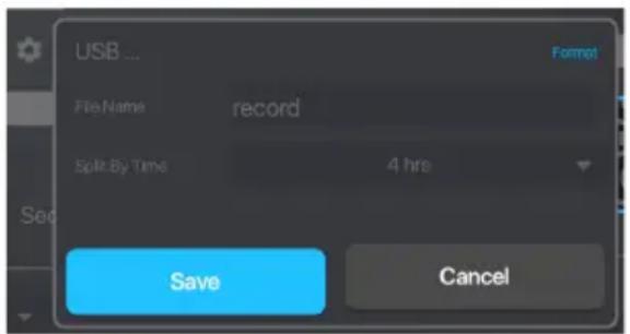 ATEN StreamLIVE HD UC9020 - External Storage Settings - 1