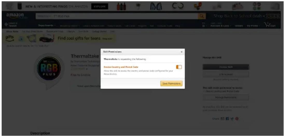 NEW & INTERESTING FINDS ON AMAZON SHOP Back to School deals amazon TT AGS Plus Deluxe by Tikesh Departurements Loading History Leave Amazon.com Tweet #4000 Call Close Religion Sell Welcome Trucks Help Ask Rules For the Great Home Refresh, new House Libraries Send Skills Getting Started Help Gifts Find cool gifts for teens Shop now Back to search teen to be "YY" RAIL Plus" Thermaltake is requesting the following: Device Country and Postal Code Allow this skill to access the country and postal code configured for your Alkai devices. Save Permissions Skill Permissions Thermaltake is requesting the following: Device Country and Postal Code Allow this skill to access the country and postal code configured for your Alkai devices. Manage this skill Double Skill DIF & No Count Account Linking requirements This skill needs permission to access: - Digital Country and Postal Code Manage permissions By answering (this skill can be recommended on all your available Alkai instructions. Share 17 20