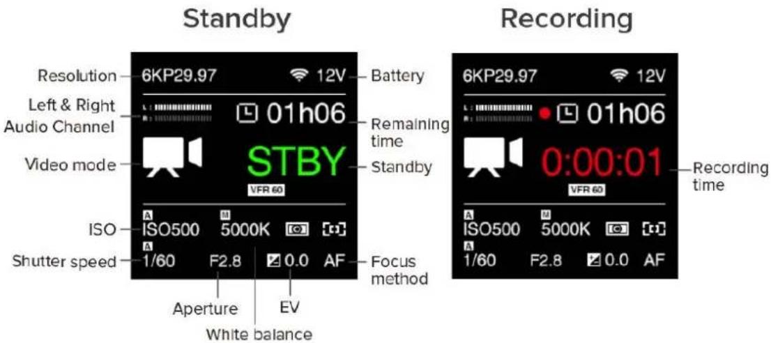 Z CAM E2-F8 - LCD Screen - 1