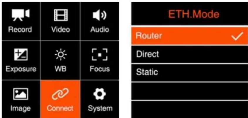 Z CAM E2-F8 - Connection through a Router - 1