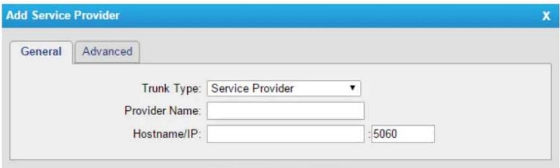 Yeastar TA810 - 3) Service Provider - 1