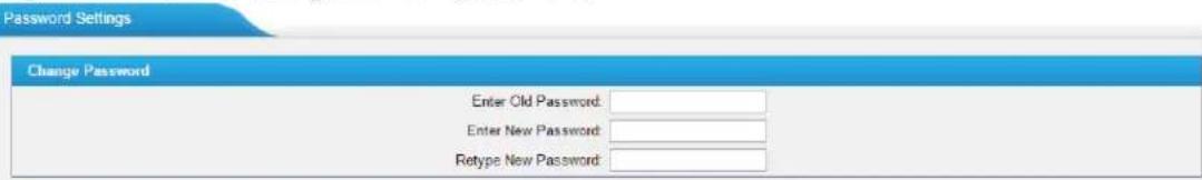Yeastar TA810 - Password Settings - 1