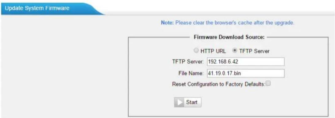 Yeastar TA810 - Upgrade through TFTP - 2