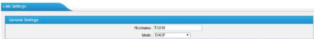 Yeastar TA810 - Auto Provision Settings - 4