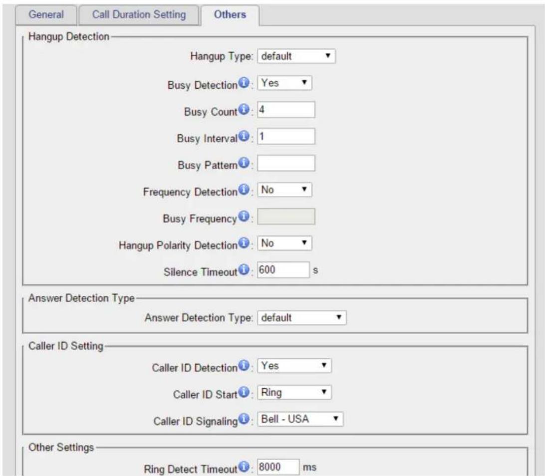 Yeastar TA810 - 3) Other Settings - 1