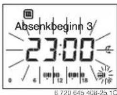 Absenkbeginn 3/ 23:00 6 720 645 408-25.10