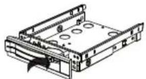 MEDION Akoya S41001 - Installing a 3.5" hard drive in a 2.5"/3.5" mobile rack - 1