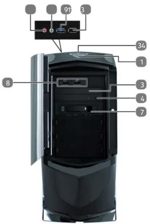 MEDION Erazer X67019 (MD 34115) - High-Performance PC - 1