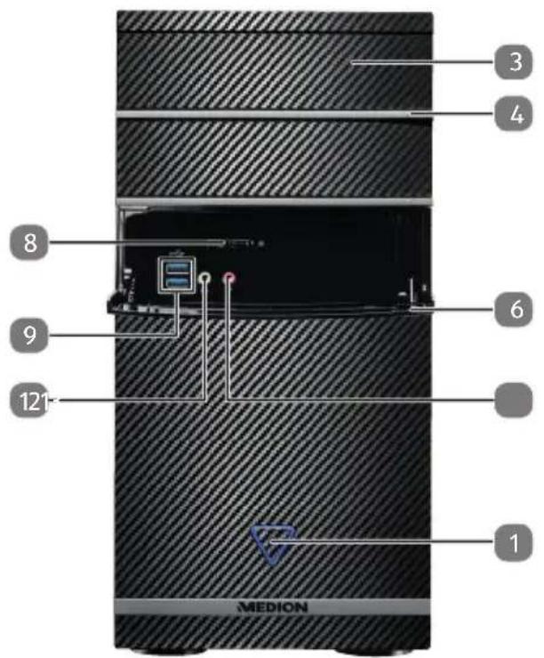 MEDION Erazer X67105 (MD 34364) - Multimedia PC - 1