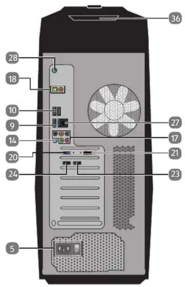 MEDION Erazer X67111 (MD 34429) - High-Performance PC - 2