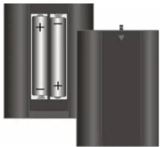 MEDION LIFE P71014 (MD 83533) - Batterien in die Fernbedienung einlegen - 1