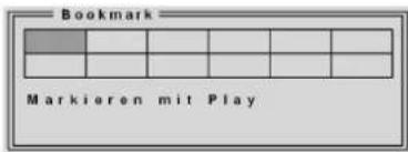 Bookmark Markieren mit Play