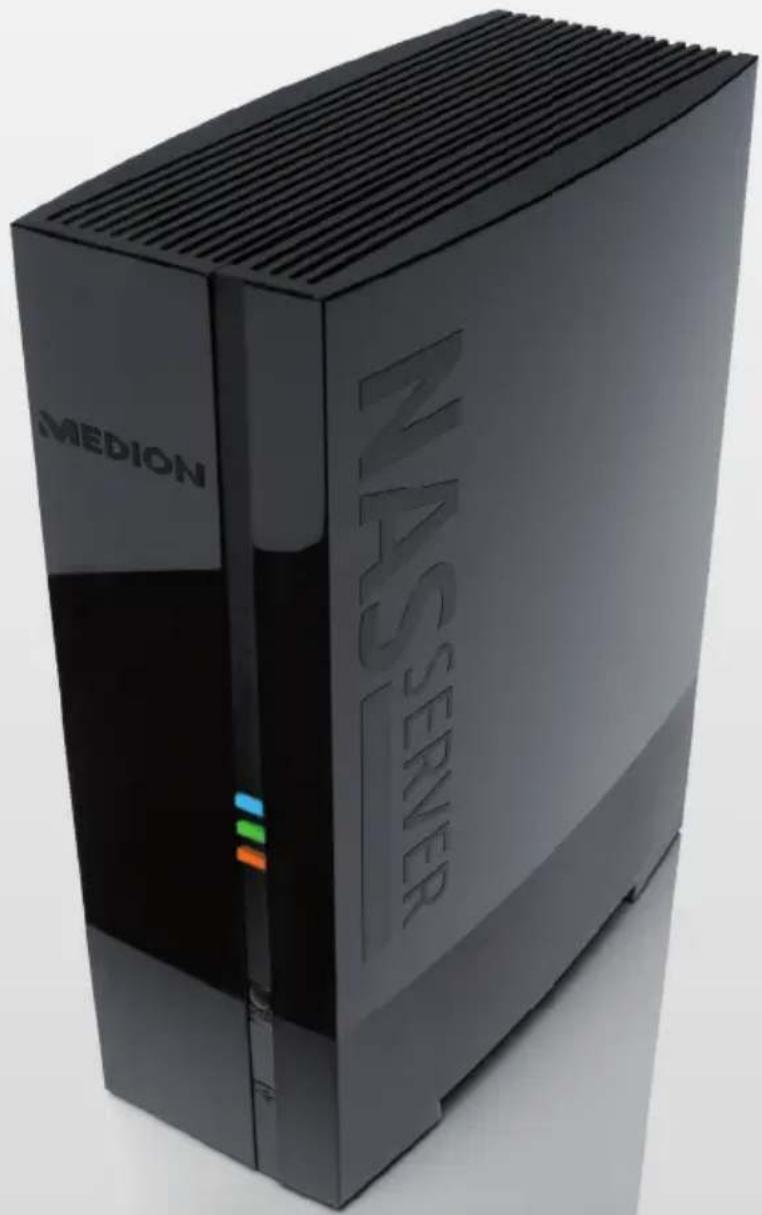 MEDION LIFE P89635 (MD 86803) - Heimnetzlaufwerk NAS-System mit Festplatte 2000 GB (2 TB) - 1