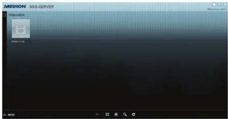MEDION NAS-SERVER VideoVise SAMSUNG - 01.02 A: 100%