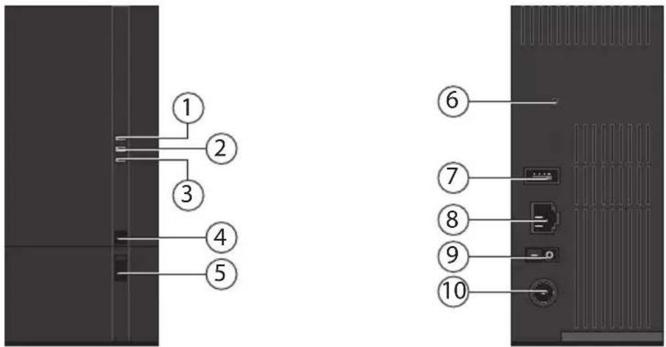 MEDION LIFE P89660 (MD 86979) - Gerätevorderseite und Rückseite - 1