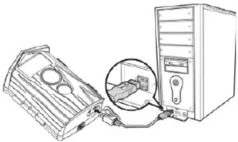 MEDION LIFE S49005 (MD 86560) - USB-Kabel anschließen - 1