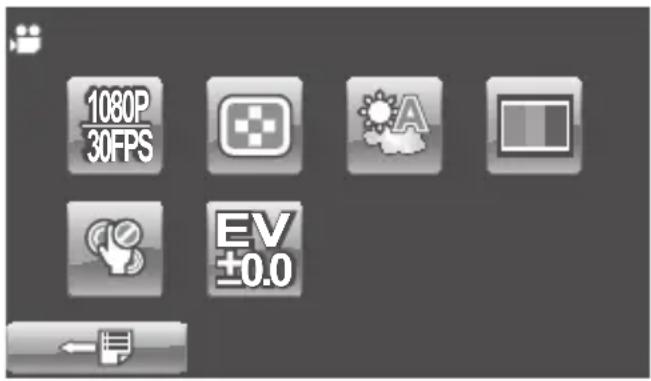 1080P 30FPS EV ±0.0