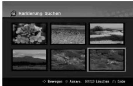 Markierung Suchen Bewegen Answa. Löschen Ende