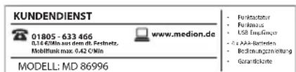 MEDION P81023 (MD 86996) - Stromsparfunktion - 1